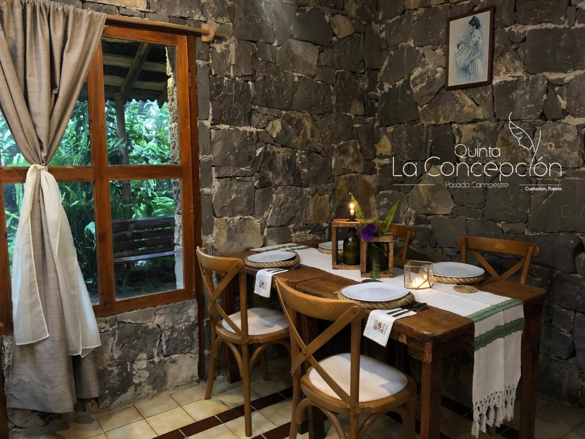 Quinta La Concepcion, Cuetzalan Puebla Hotell Xocoyolo Eksteriør bilde